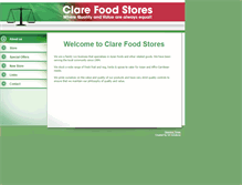 Tablet Screenshot of clarefoods.com